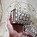 Egyptian Wooden Jewelry Box with 