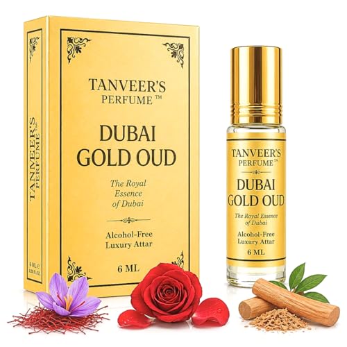 Tanveer's Perfume Dubai Gold Oud Attar 6 ml - Image 2