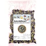SALINRAAT - Premium Quality Butterfly Pea Flower Tea Butterfly Pea Tea Rich in Antioxidants Edible Dried Herbal Flowers for Blue & Purple Drinks and Food Coloring (1.76 oz / 50 g)