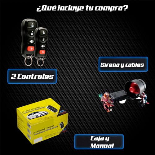 Reviews de Alarma auto más recomendados. 10 Imagen adicional