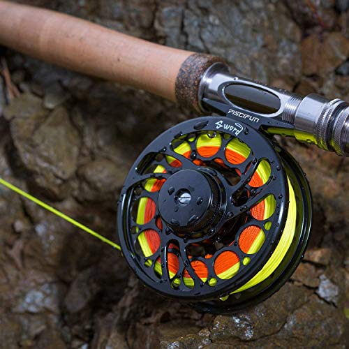 Piscifun Angelrolle für Fliegenfischen, mit CNC-gefrästem Körper aus Aluminiumlegierung 3/4, 5/6, 7/8, 9/10 Gewichte… – Bild 3