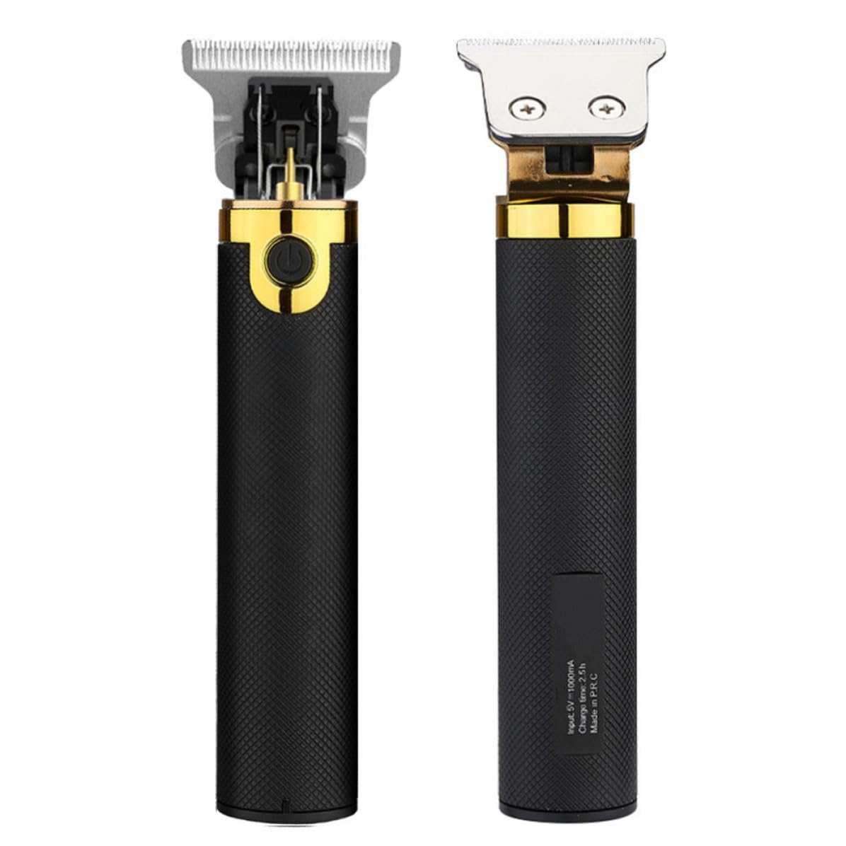Plástico Cortapelos Eléctrico, Recargable USB 5w Negro para Vello Facial