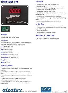 Flush-Mount Presentation Timer