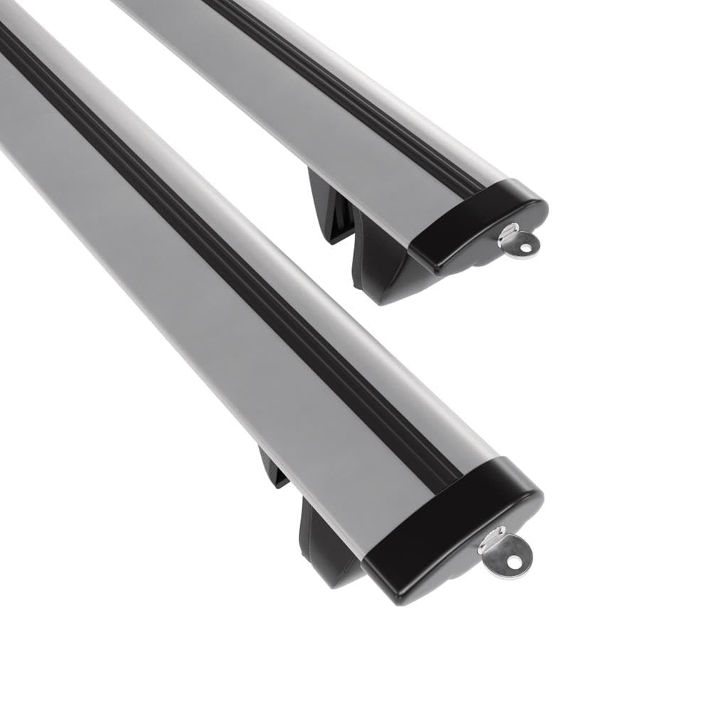 Mossa Barras de Techo ALU aptas para Peugeot Rifter 2019-. Plata DA | Furgoneta - railing