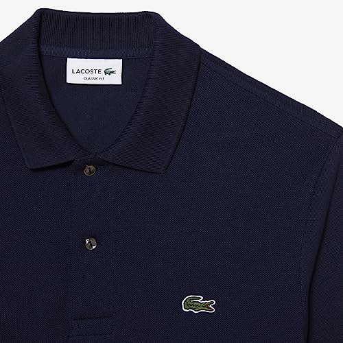 Image of Lacoste Classic Fit Long Sleeved L.12.12 Polo Shirt