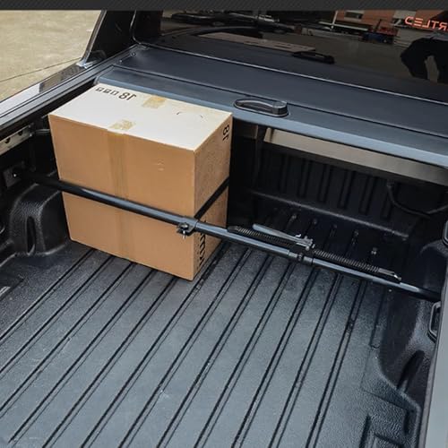 Barre de séparation de camionnette réglable 55"-70" avec pinces de verrouillage
