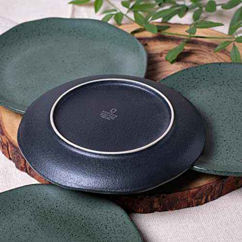 Porto Brasil Conjunto com 6 Pratos de Sobremesa Orgânico Arauco 19,5cm