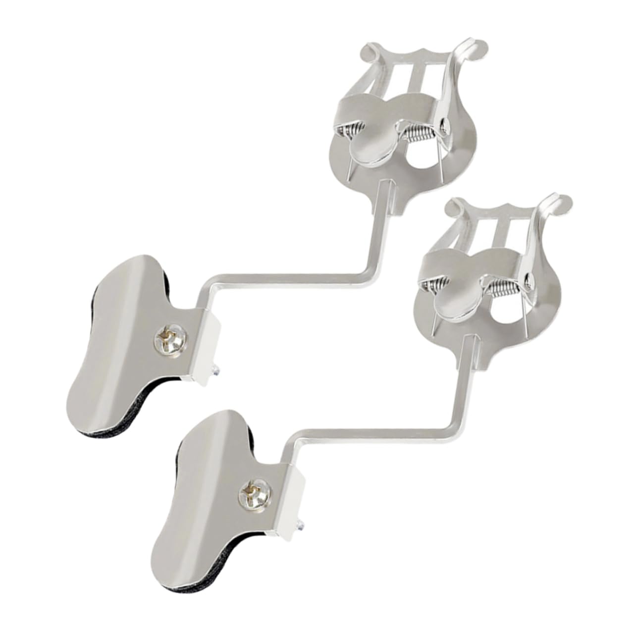 Toddmomy 2pcs Music Stand Sheet Music Clip Portable Lightweight for Piano Violin Cello Flute