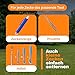 Alpenstern® Zecken Entferner Kit - Für Tiere und Menschen - Zeckenentferner Hund Katze Kinder - Erste Hilfe Tasche inkl. Zeckenzange, Zeckenhebel, Zeckenhaken, Pinzette UVM. tick Remover Zeckenschutz