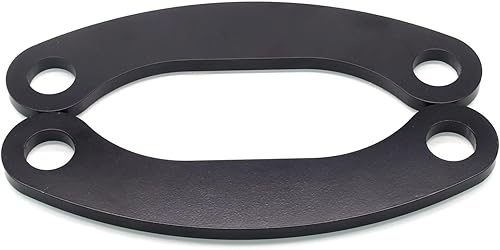 Miniatura 5 de MZS Eslabón de bajada de motocicleta, eslabones de caída de 1.5 pulgadas, kit de suspensión trasera, accesorios color negro, compatible con