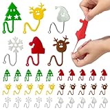 DOWNDRIFT 36 Stück Klatschhand Kinder Mitgebsel Weihnachten,Klebehand Spielzeug,Klebrigkeit Klatschhände Set,Bunte Glibberhand Give Aways Kindergeburtstag Geschenke für Weihnachten Jungen Mädchen