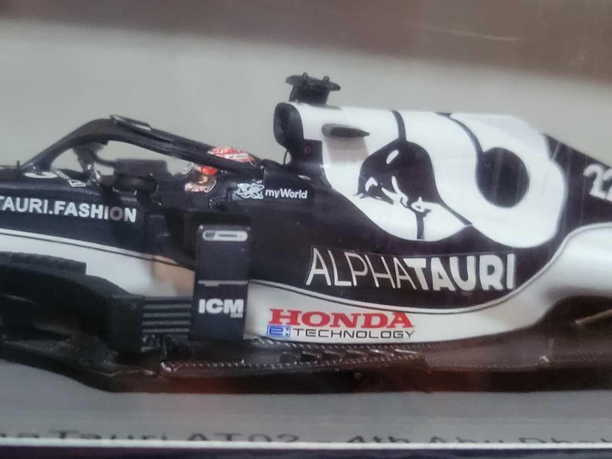 ALPHA TAURI AT02 角田裕毅　SPARK 1/43 スパーク 1/43 アルファ タウリ AT02 バーレーンGP 2021 9th