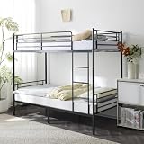 Design moderno del letto a castello, robusto telaio in ferro, struttura stabile, consente di dormire più comodamente