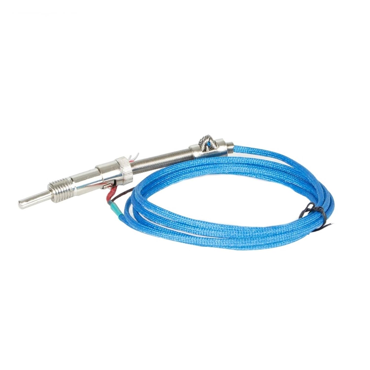 WRNT-01 Bayonet M12 K J Type Compression Spring Thermocouple Temperature Sensor 1Pcs(M12 K Type 2m)