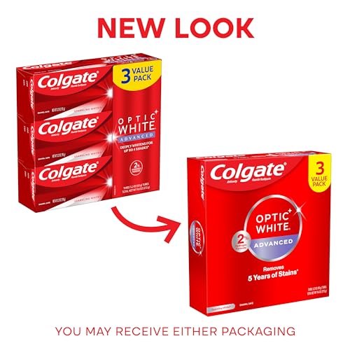 Colgate US06455A Optic White Advanced Hydrogen Peroxide Toothpaste thumb #1