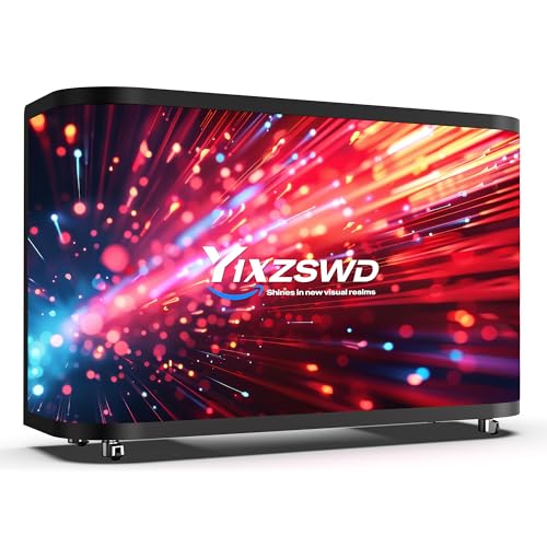 P2.5 LED Screen Display Front Desk Reception Counter, Magnetic Module for Front Maintenance, GOB Anti-Scratch, APP/HDMI/USB Plug & Play, Wheeled Mobile Desk for Exhibition, Wedding & Commercial Events