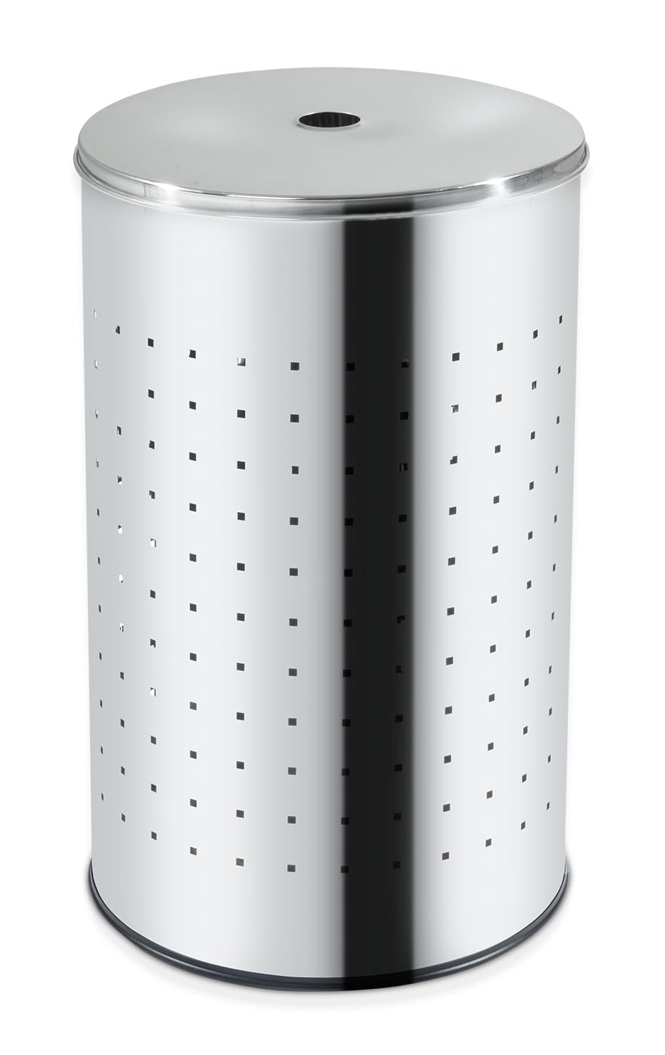 Wäschesammler-Set 2-teilig - Edelstahl - 37 Liter - 54 Liter