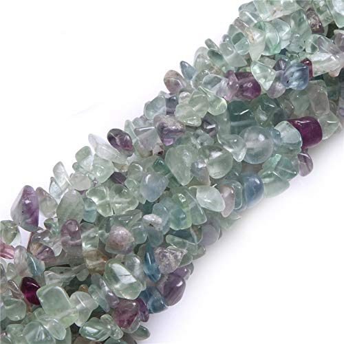 Image of 5-8mm Fluorite Crystal Chips Natural Chip Stone Beads for Jewelry Making