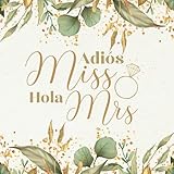  Libro de firmas Despedida de Soltera: de visitas para dedicatorias y recuerdos de invitados a la fiesta. Idea de regalo para la novia. Detalle, accesorio, decoración. Guest Book Español