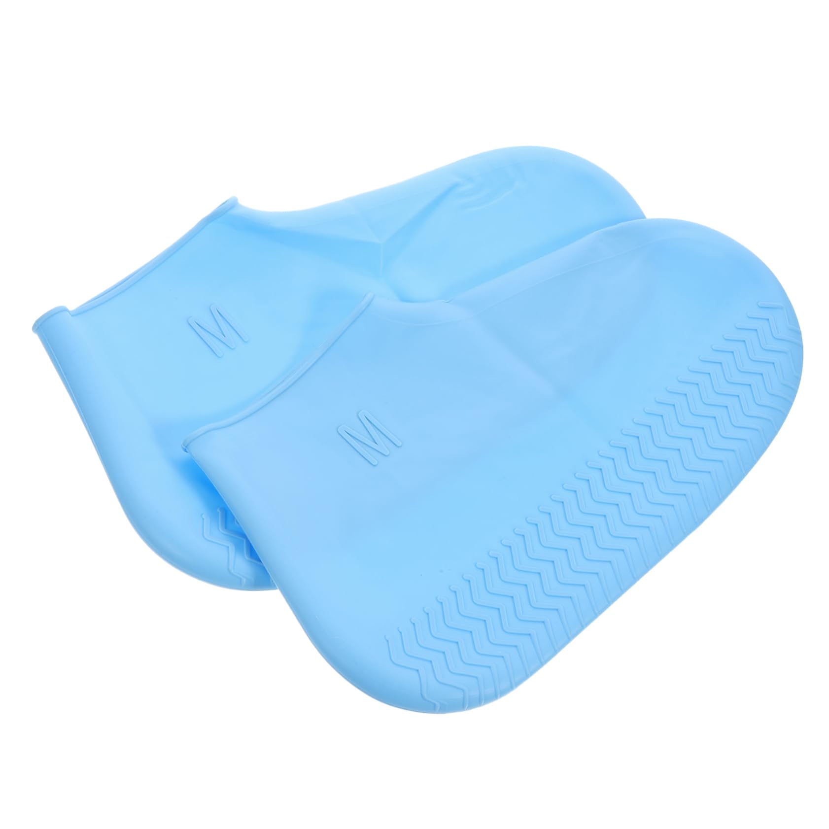 Toyvian Couvre-Chaussures Imperméables en Silicone Antidérapantes et Résistantes à L’Usure pour Chaussures, Mariage et Camping, Unisexe, Couleur Aléatoire