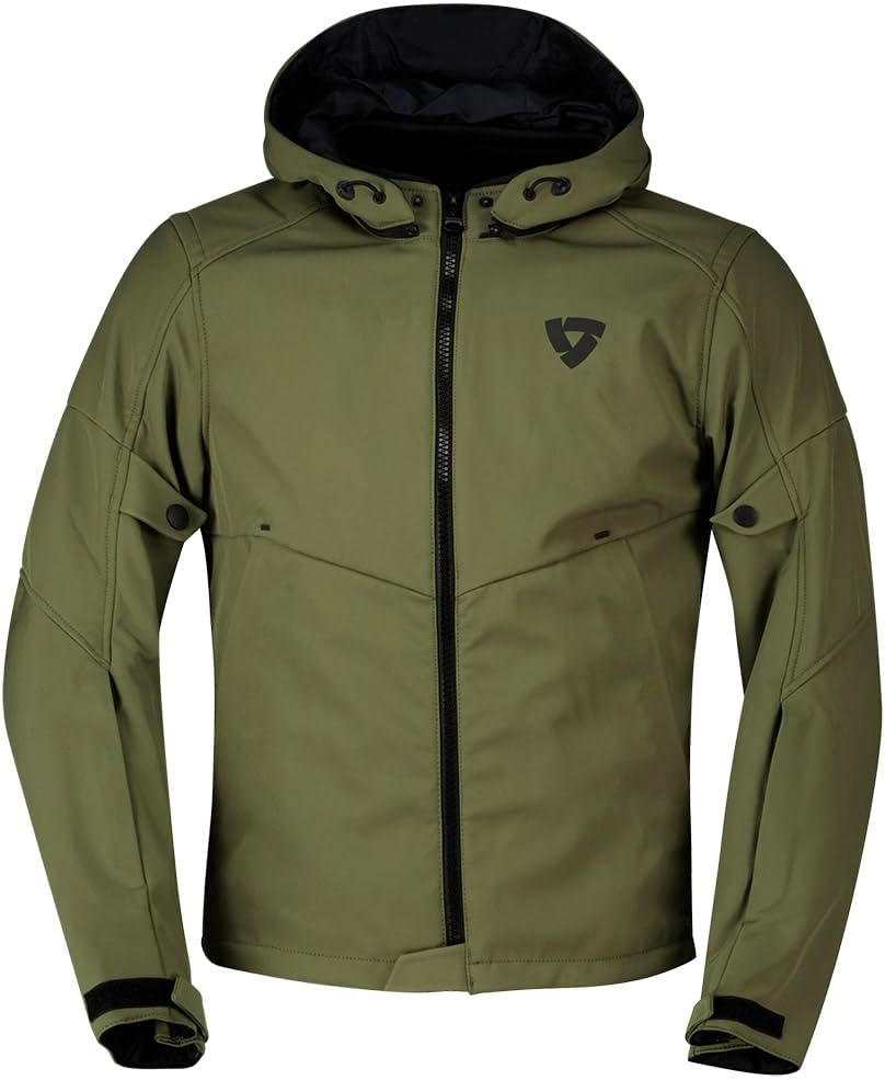 Revit Afterburn H20 Motorcycle Textile Jacket, green, M