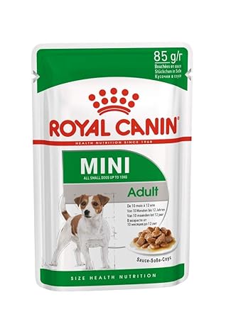 Royal Canin Mad About Dogs Mini Adult Wet Gravy Pouch, 1.02 kg (85 gm X 12)