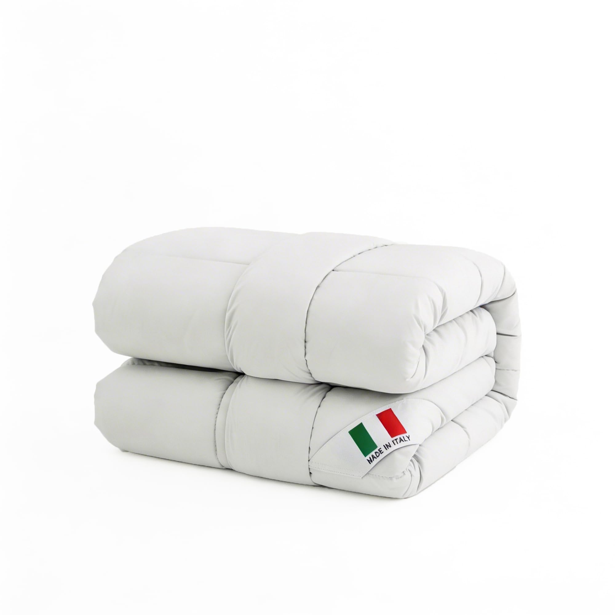 Italian Bed Linen Prestige letnia kołdra, biała, pojedyncza, 150 x 200 cm (IE-PR-bianco-1P)