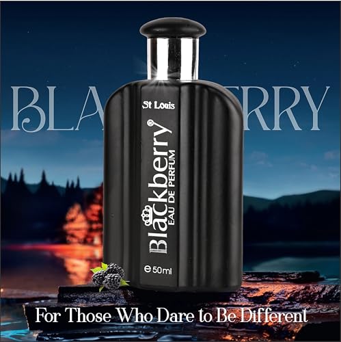 Image of St Louis Blackberry Original Eau De Parfum | For Men & Women | 50 ml Long-Lasting Fragrance | Ideal Gift for Birthdays, Anniversaries & Special Occasions | All-Season Perfume