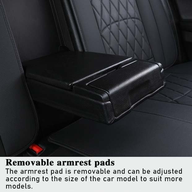 Protection de siège auto longue durée en cuir PU antidérapant