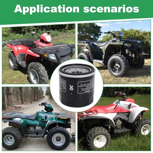 Image of 2520799 Oil Filter Compatible with Polaris Sportsman 500 450 400 335 Ranger 400 500 Scrambler 500 Trail Boss 330 Trailblazer 330 Magnum 325 330 425 500 Xplorer 400 500 Xpedition 325 425 by Podoy