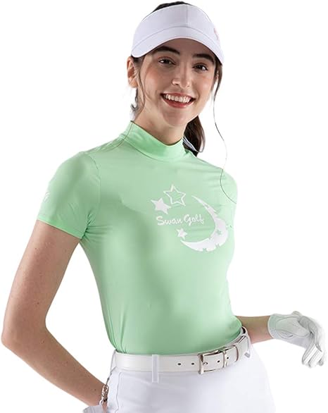 Amazon レディース ゴルフ Uvカット 接触冷感 Tシャツ インナー ハイネック 長袖 半袖 星柄 月 二種類 吸汗 速乾 通気 ストレッチ テニス スポーツ アウトドア トラベル ランニング ゴルフウェア テニスウェア アンダーシャツ ゴルフシャツ 通販 Amazon レディース ゴルフ Uvカット 接触冷感 Tシャツ インナー ハイネック 長袖 半袖 星柄 月 二種類 吸汗 速乾 通気 ストレッチ テニス スポーツ アウトドア トラベル ランニング ゴルフウェア テニスウェア アンダーシャツ ゴルフシャツ 通販