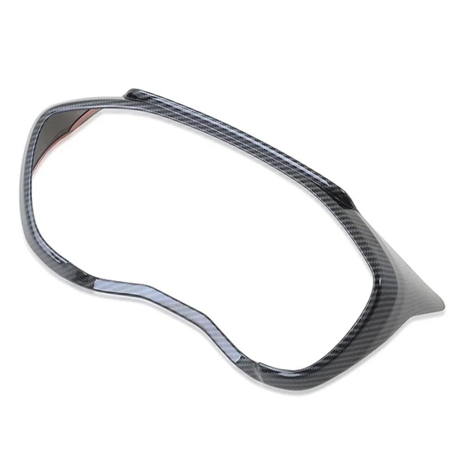 for Subaru for Forester SK 2019 2020 2021 2022 2023 Carbon Fiber Car Dashboard Instrument Board Frame Cover Trim Sticker(Carbon Fiber Style)