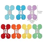 Rainbow Red-Orange Green-Blue Purple Streamers Garland - 12pcs Colorful Theme Party-Decorations,4-Leaf Clover Paper Streamer Banner,Boy Girl Kids Birthday Supplies,Baby Shower Wedding Decor Ouruola - Image 3