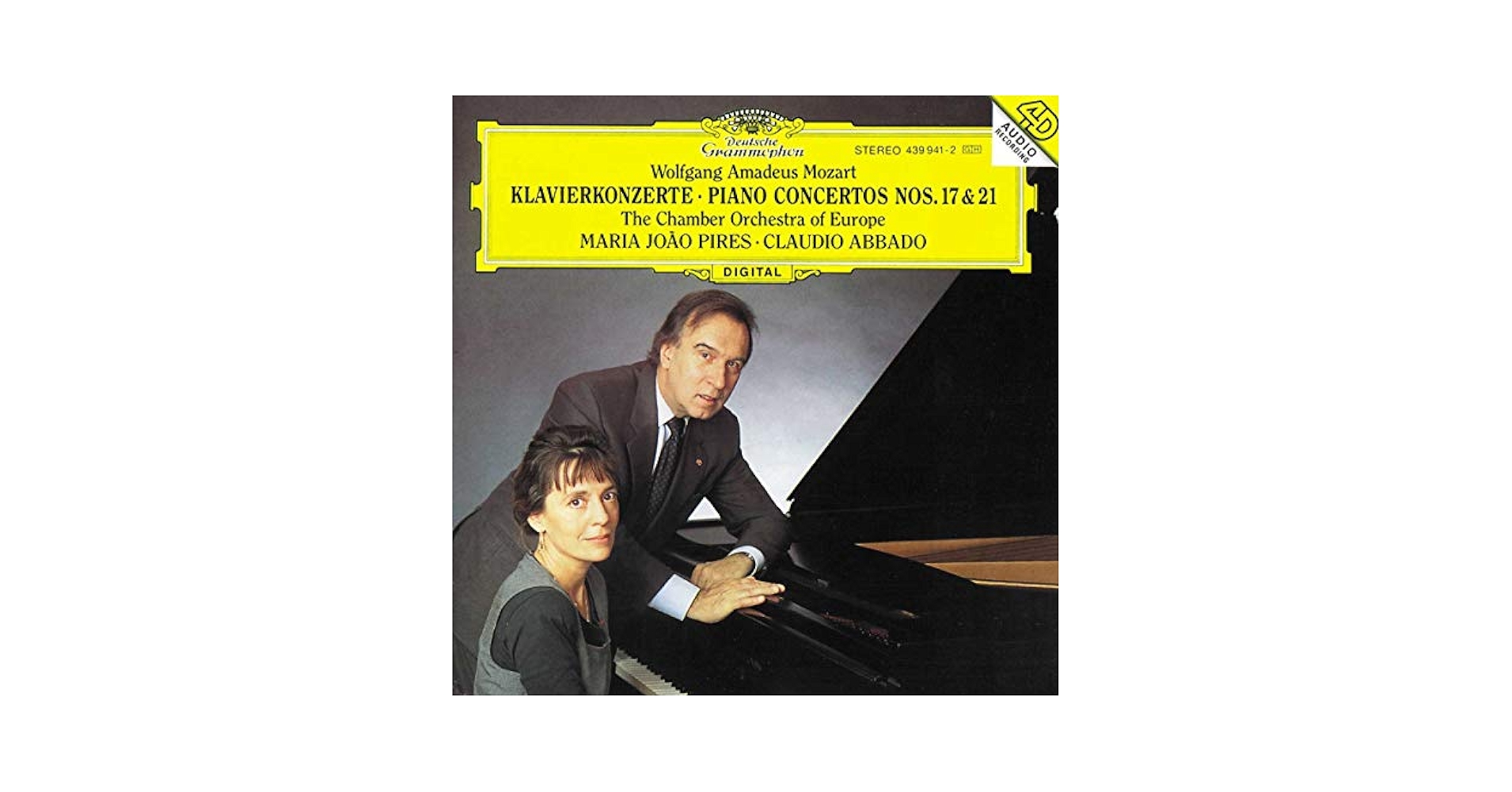 Wolfgang Amadeus Mozart, Claudio Abbado, Maria João Pires