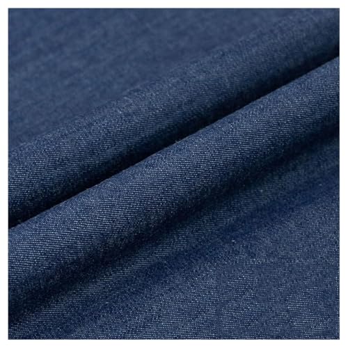 100% Algodón Tela Vaquera Por Metros Para Coser Ropa Jeans Cojines Falda Chaqueta 150 Cm De Ancho Vendido Por Metro(Color:azul)(Blue 2,0.5x1.5M)