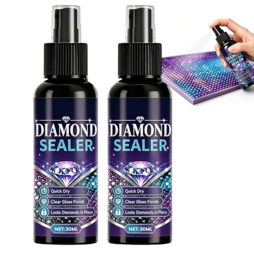 Image of Diamond Art Sealer Spray, 30ml Diamond Art Sealant (2Pcs 30ml)