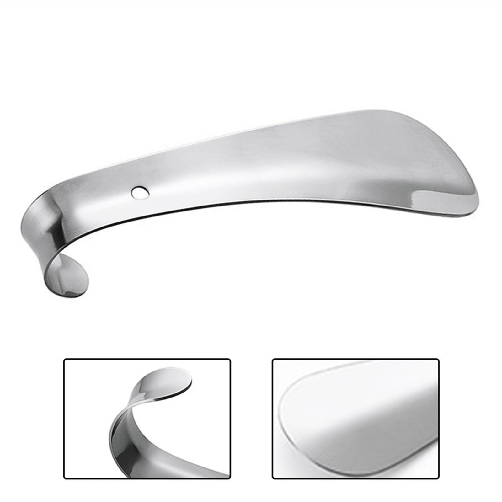 Długa łyżka do butów, Łyżka do butów, łyżka w stylu vintage, przenośna, ergonomiczna konstrukcja Wytrzymała ze stali nierdzewnej dla seniorów