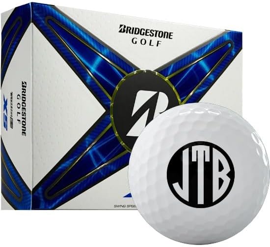 2024 Bridgestone Tour B XS Monogrammed Golf Balls