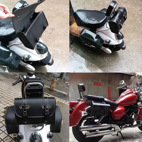 Sac de fourche pour moto résistant à l'eau avec sangles de fixation