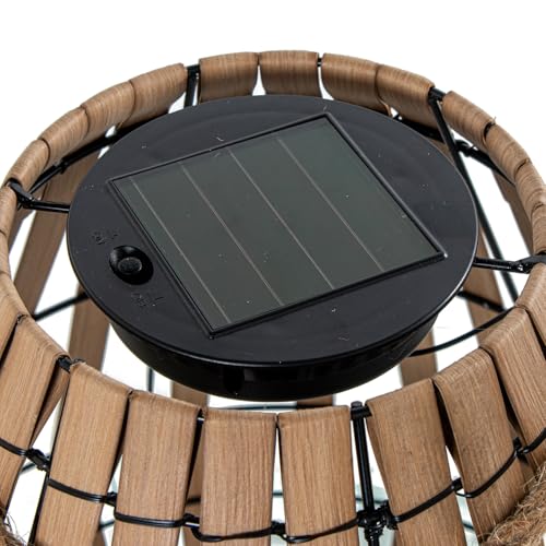Lampe solaire lanterne de jardin pour illuminer vos soirées d'été sur la terrasse - 5