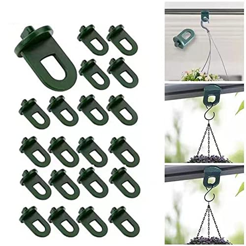 50PCS Plastic Greenhouse Twist Clips Greenhouse Fixing Clips Flower Pot Hook Accessories for Aluminium Greenhouse Insulation Netting Shading