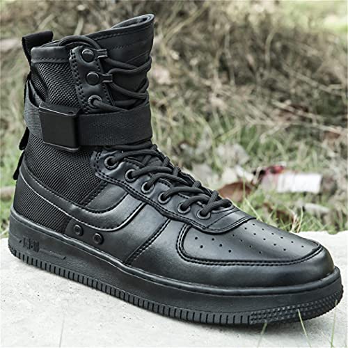 KEHAIOO Men Outdoor Hiking Shoes, Military Tactical Combat Boots, Army Breathable Hunting Shoes3