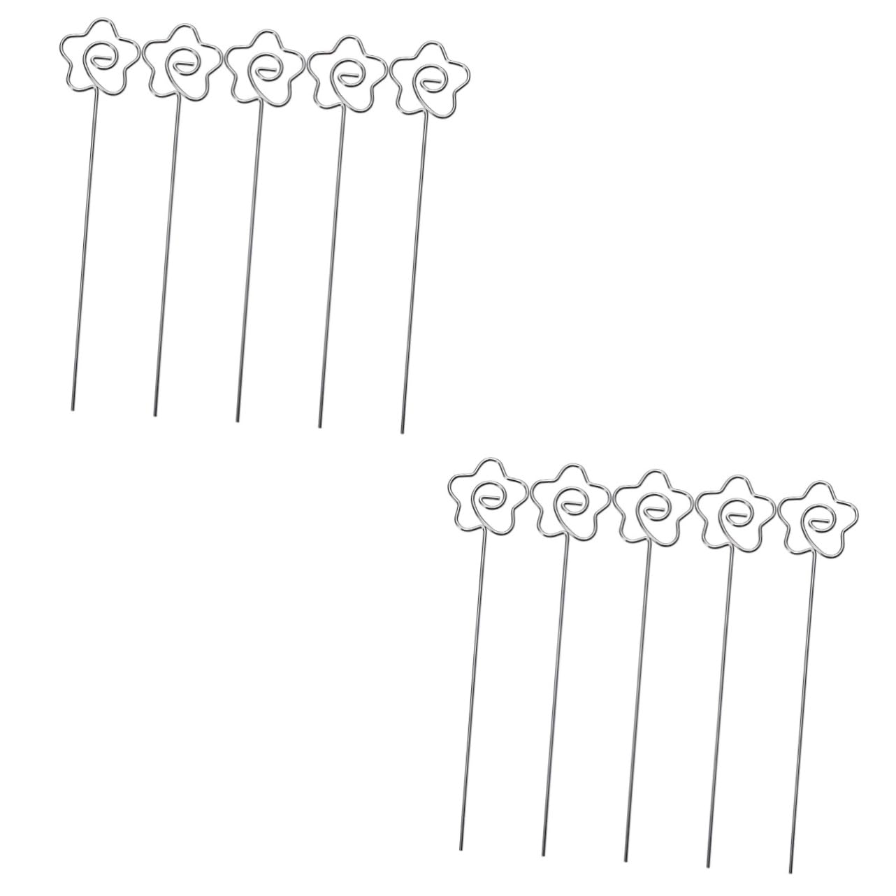 Clips para fotos de metal soporte notas tarjetero mesa PRETYZOOM