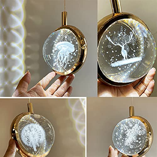 Lampe suspendue en cristal moderne pour illuminer votre intérieur