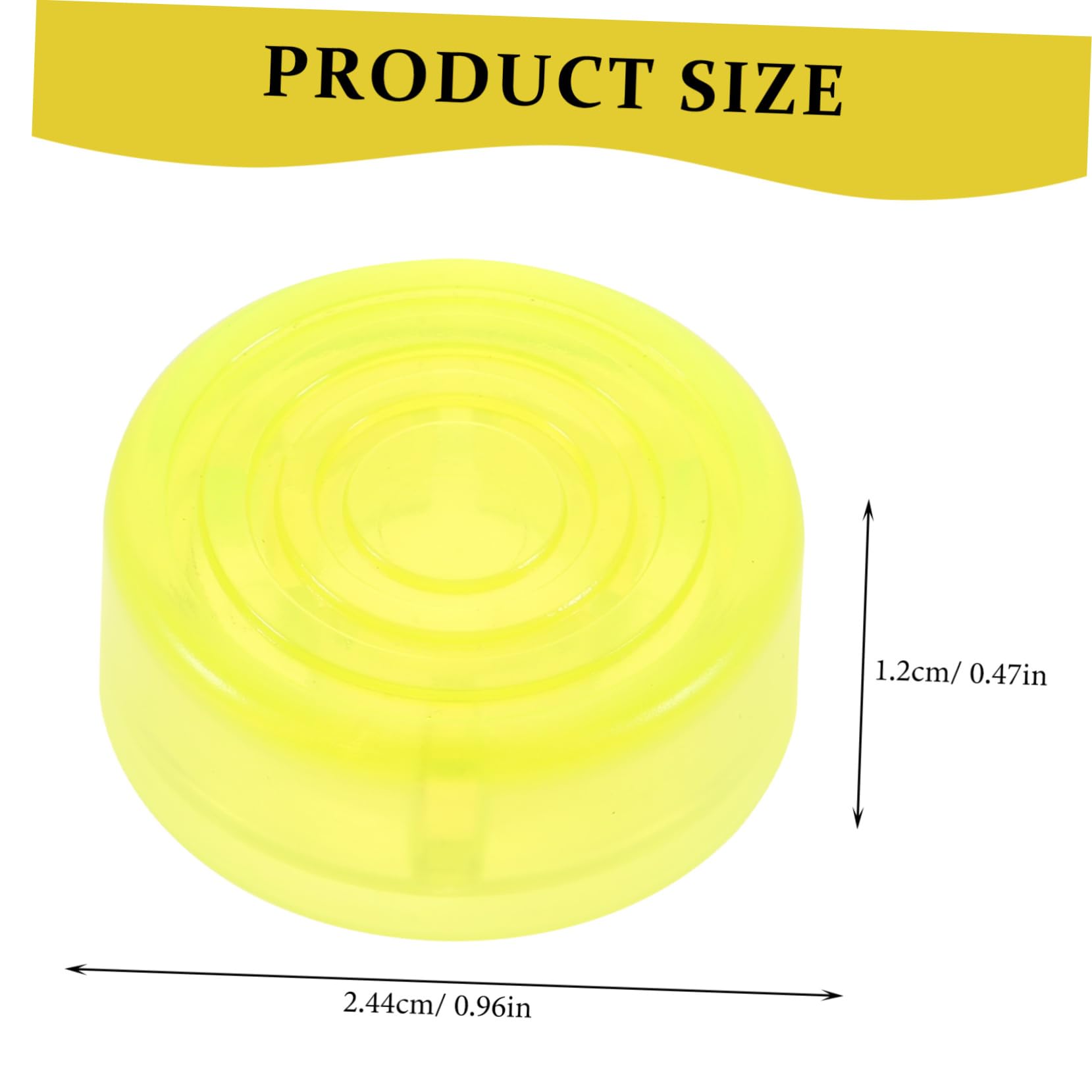 BESTonZON 10pcs Guitar Footswitch Cap Guitar Pedal Footswitch Toer Plastic Guitar Effect Caps Guitar Accessories