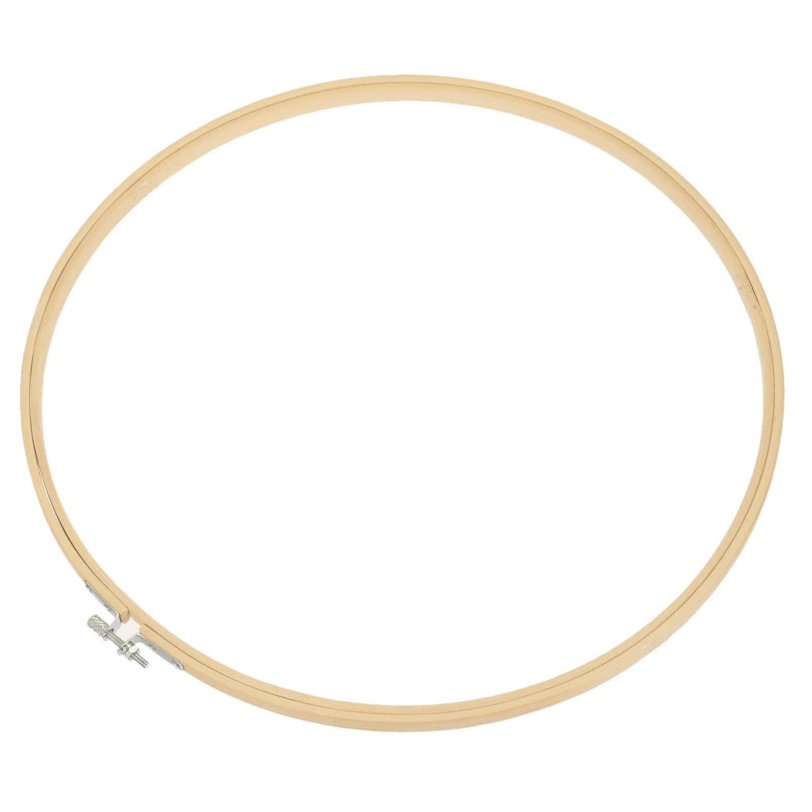 MECCANIXITY Embroidery Hoop 13 Inch Round Bamboo Circle Cross-Stitch Ring for Art Craft Sewing Ornament