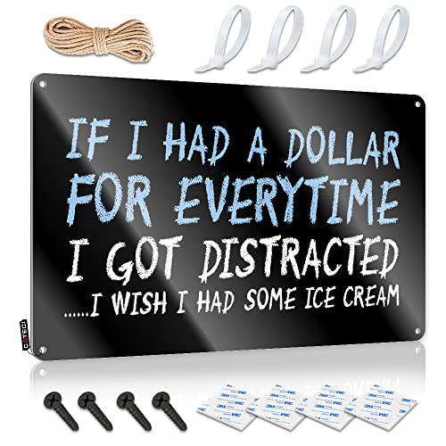 Plaque en étain pour homme pour personnaliser un mur vide avec humour