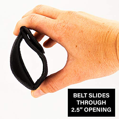 Line2Design Latex Glove Pouch Black - Police - Firefighter - Ems - Emt - Paramedic Medical 2 Pair Of Gloves Holder #TOP6