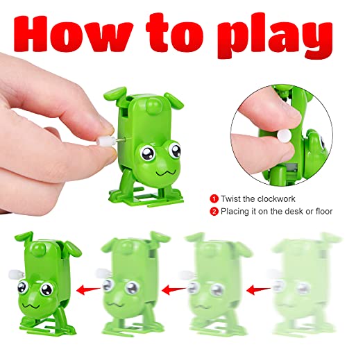 FUNNISM 24 Pack Mini Wind-up Toys Set, Assorted Style Bulk Wind Up Toys for Toddlers and Kids, School Exchange Gifts, Classroom Prizes, Goodie Bag Fillers, Birthday Party Gifts, Party Favors Supplies - Thumbnail 3