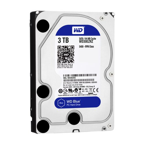 Amazon | WD Blue 3TB Desktop Hard Disk Drive - 5400 RPM SATA 6 Gb